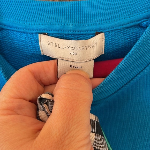 Girls or unisex authentic Stella McCartney brilliant colored Sweatshirt. - Picture 3 of 5